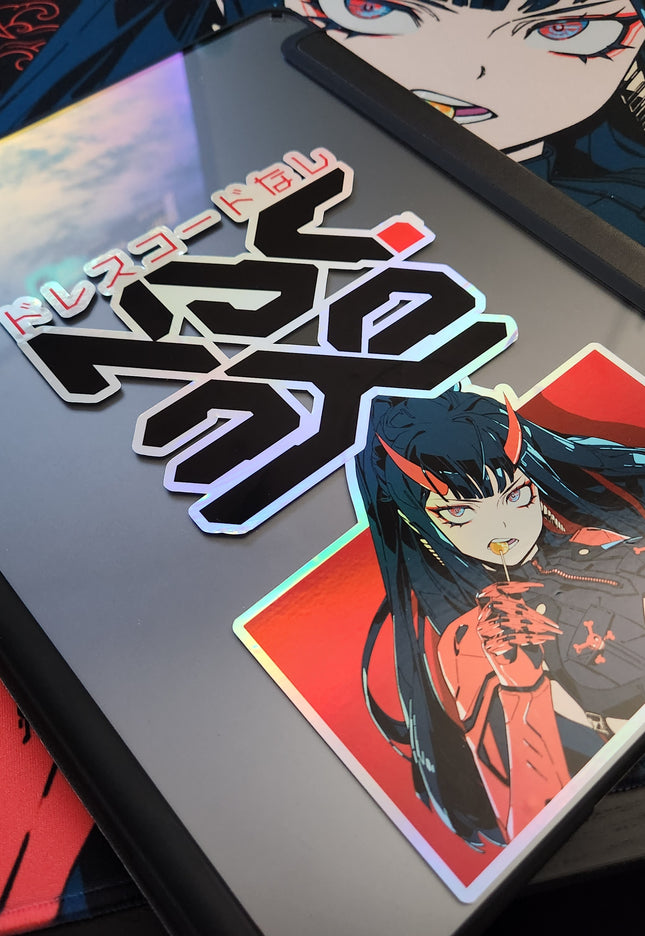 REI Holographic Sticker