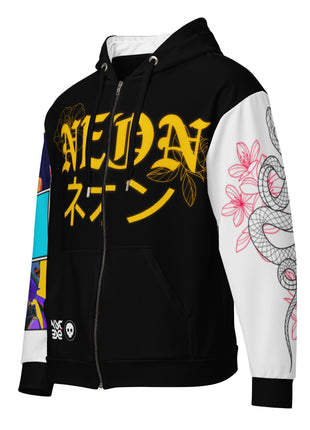 KIT Neon Premium Zip Hoodie