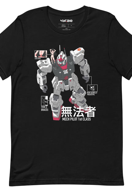 Mech Pilot T-Shirt (Black Variant)