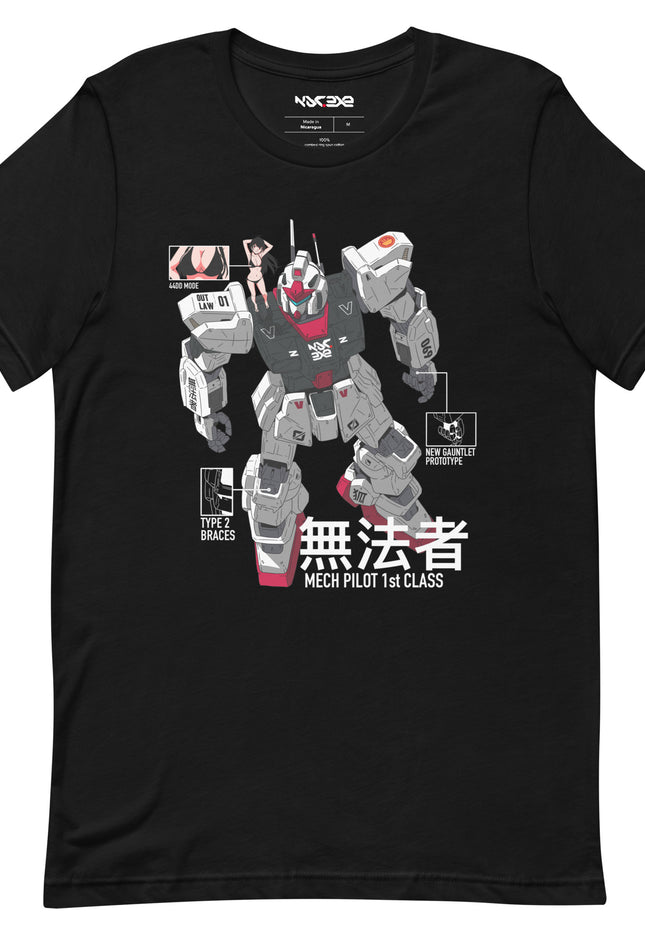 Mech Pilot T-Shirt (Black Variant)